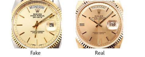 real vs fake rolex ticking